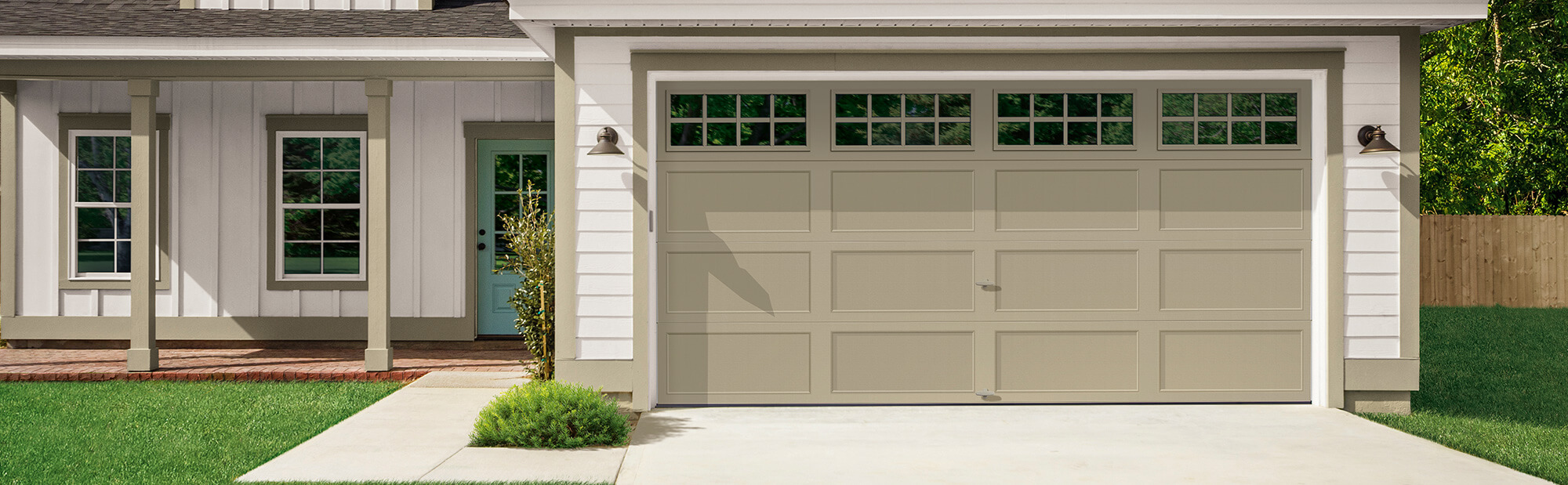  CLOPAY BRIDGEPORT - Recessed Panel Shaker Style Garage Doors