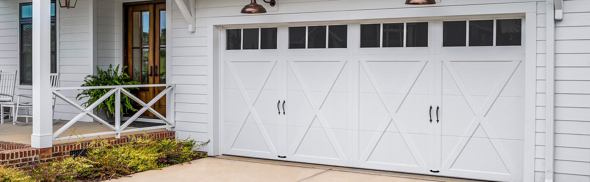  CLOPAY COACHMAN - Carriage House Garage Doors with Composite Overlay